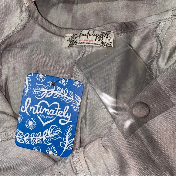 NWT FREE PEOPLE Chasing Shadows Slip Dress  size S - Picture 13 of 16